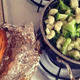 A photo Instagrammed by Booker: "Preparing meals for my 3rd day of #SNAPChallenge," the mayor captioned. (Via Huff Post)